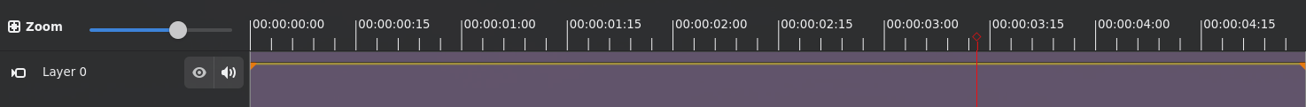 Ruler zoomed to 15 frame major intervals